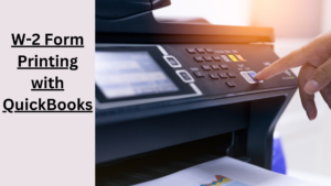 W-2 Form Printing with QuickBooks