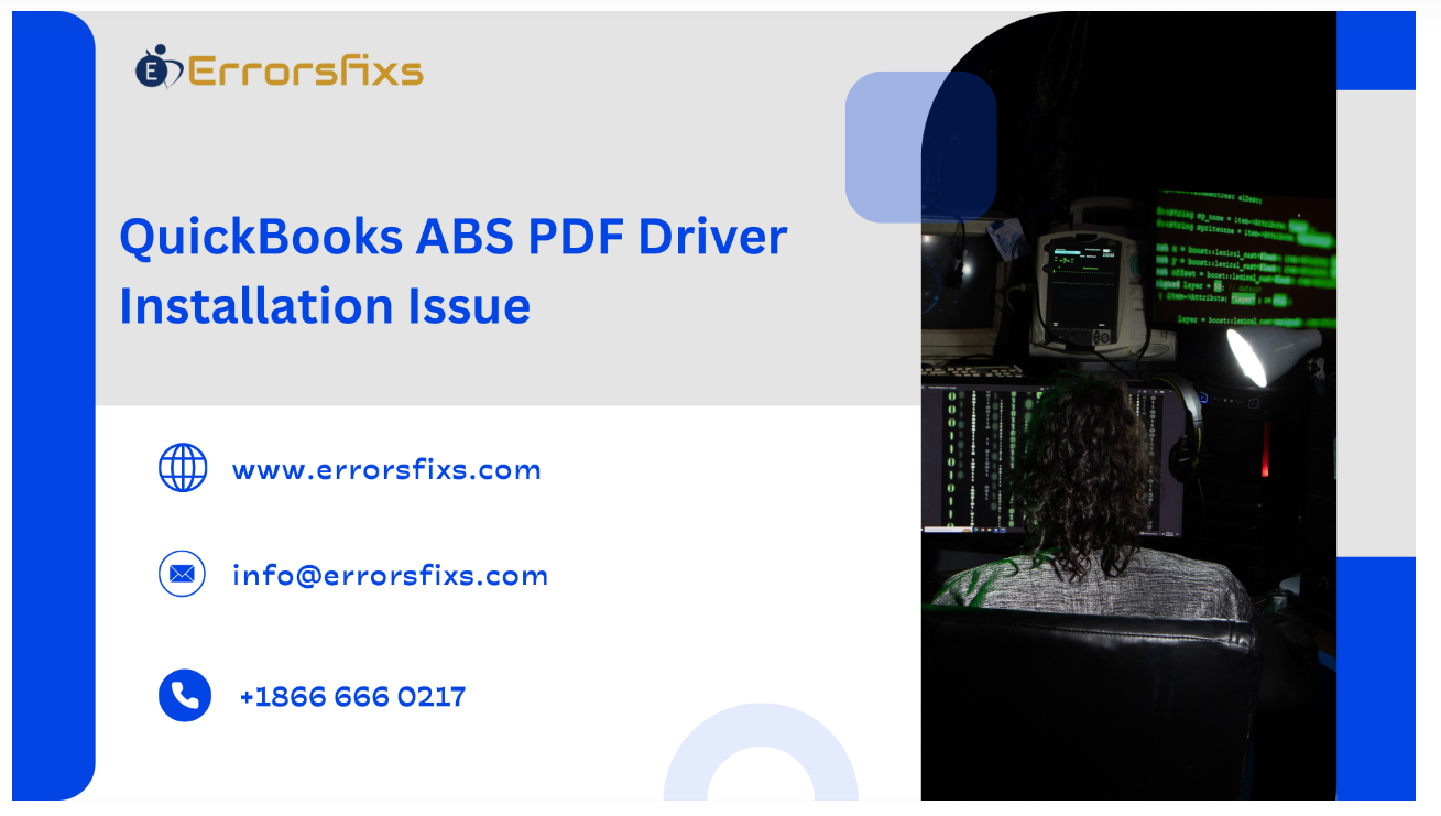 QuickBooks ABS PDF Driver Installation