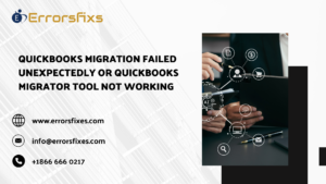 QuickBooks Migration Failed Unexpectedly