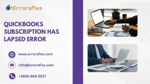 QuickBooks Subscription has Lapsed Error